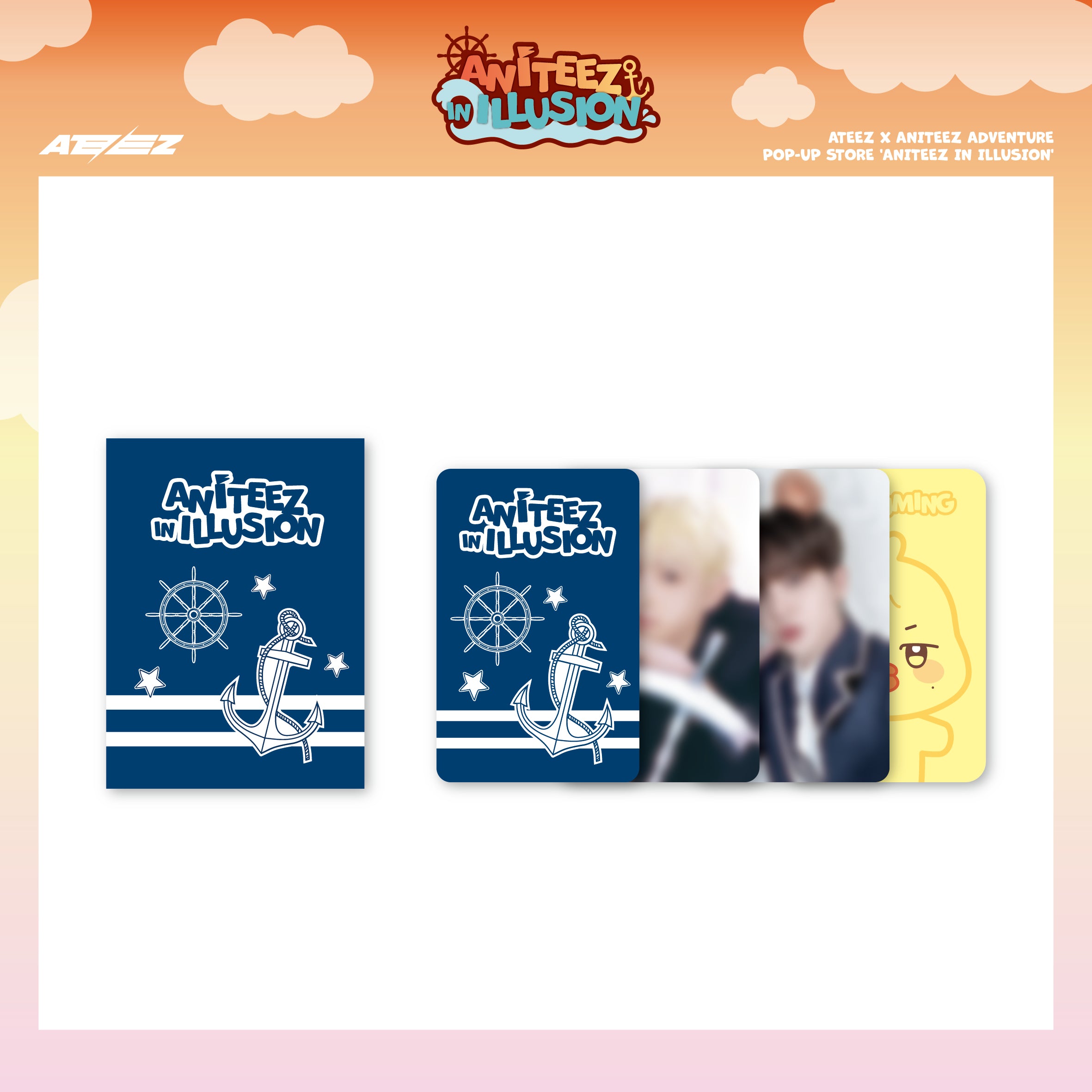 ATEEZ X ANITEEZ ADVENTURE POP-UP STORE ANITEEZ IN ILLUSION OFFICIAL MD