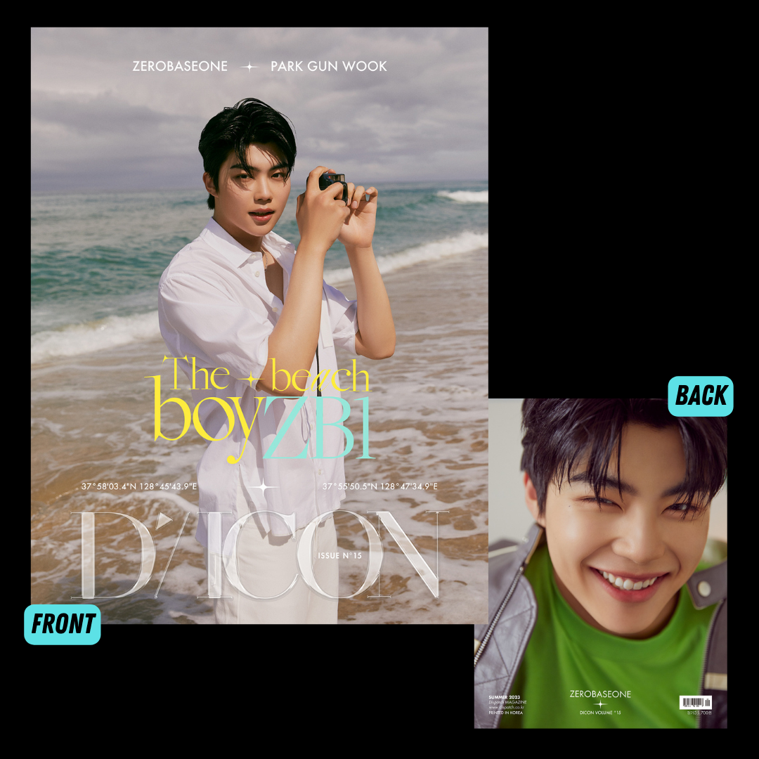 DICON VOLUME N°15 ZEROBASEONE : The beach boyZB1