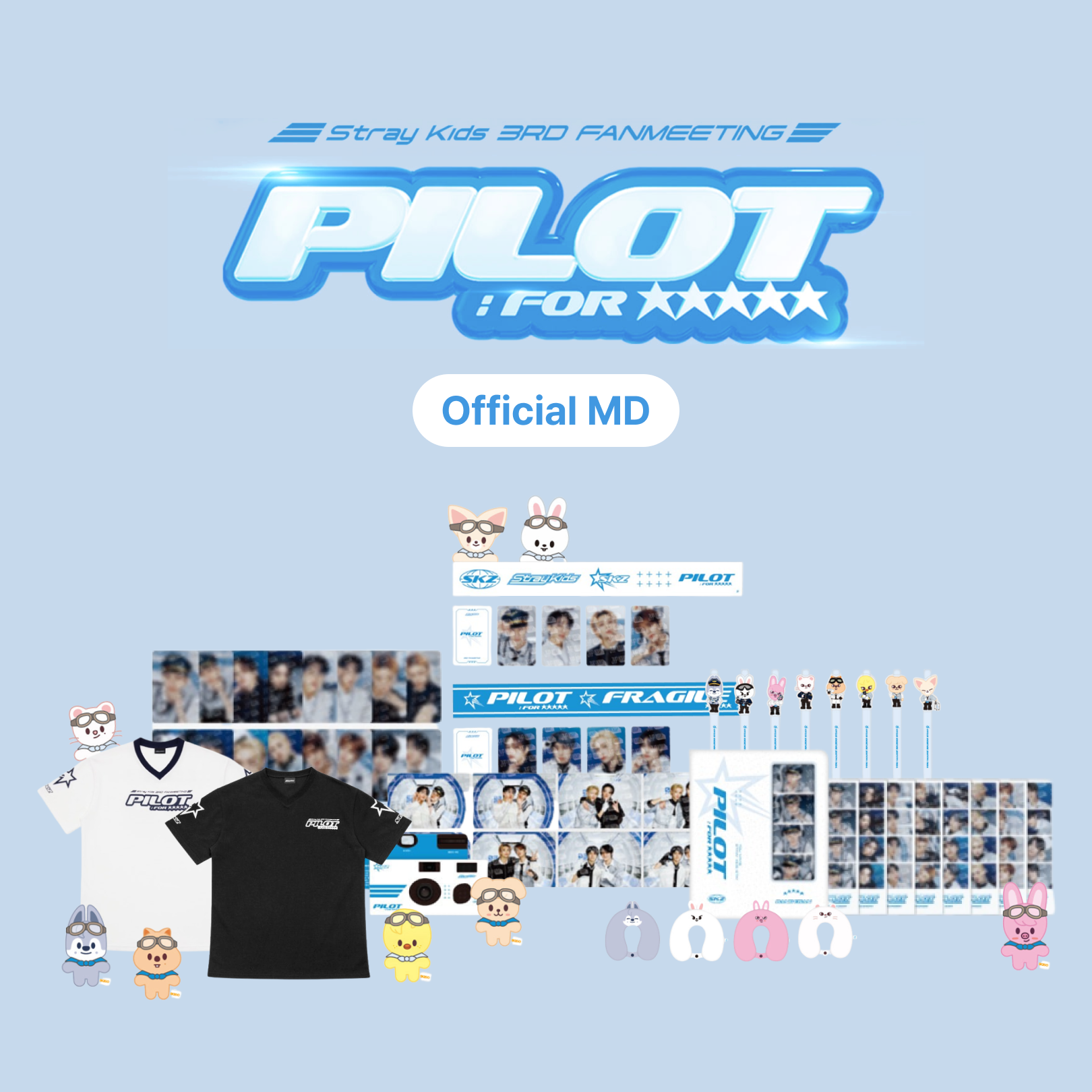 Stray Kids - 3RD FANMEETING PILOT : FOR ★★★★★ Official MD
