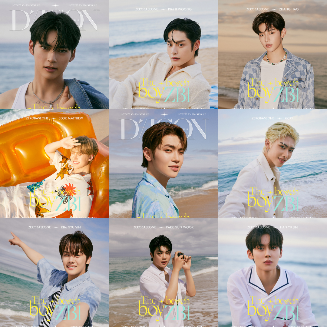 DICON VOLUME N°15 ZEROBASEONE : The beach boyZB1