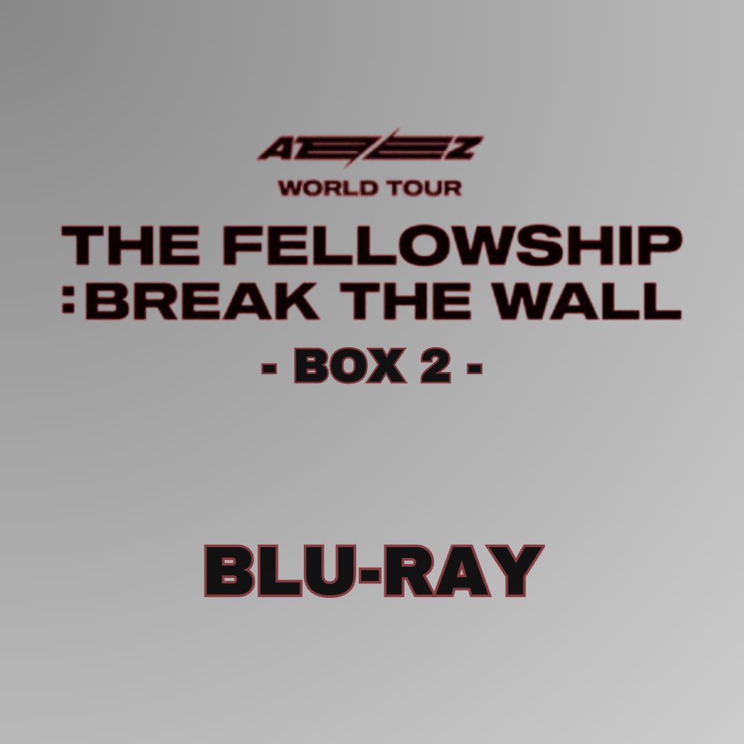 ATEEZ BREAK THE WALL BOX2 Blu-ray