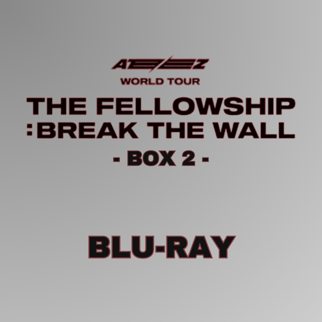 에이티즈 ATEEZ - WORLD TOUR THE FELLOWSHIP : BREAK THE WALL BOX2 Blu-ray