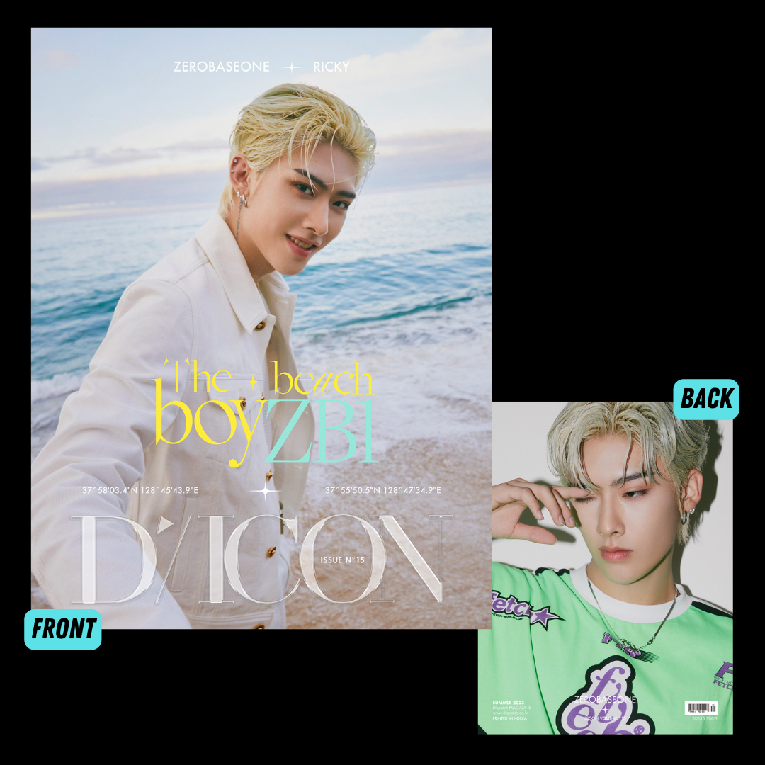 DICON VOLUME N°15 ZEROBASEONE : The beach boyZB1