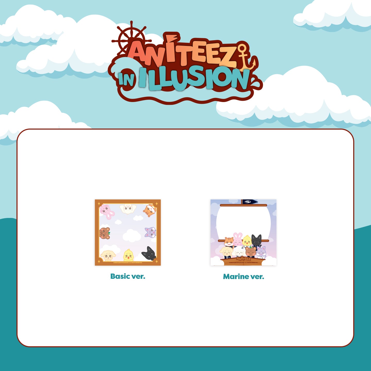 ATEEZ X ANITEEZ ADVENTURE POP-UP STORE ANITEEZ IN ILLUSION OFFICIAL MD