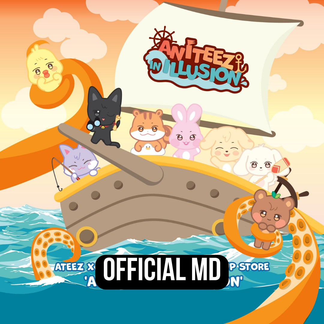 ATEEZ X ANITEEZ ADVENTURE POP-UP STORE ANITEEZ IN ILLUSION OFFICIAL MD