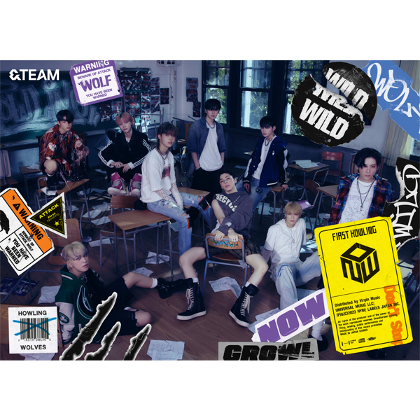 &TEAM - JAPAN 1st Album First Howling : NOW &TEAM - JAPAN 1st Album First Howling : NOW