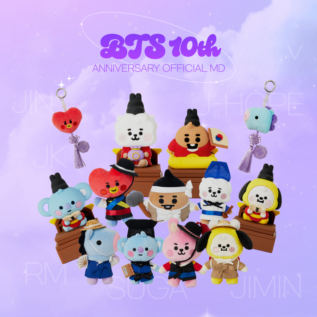 PRE-ORDER] BT21 - 10th Anniversary FESTA Official MD