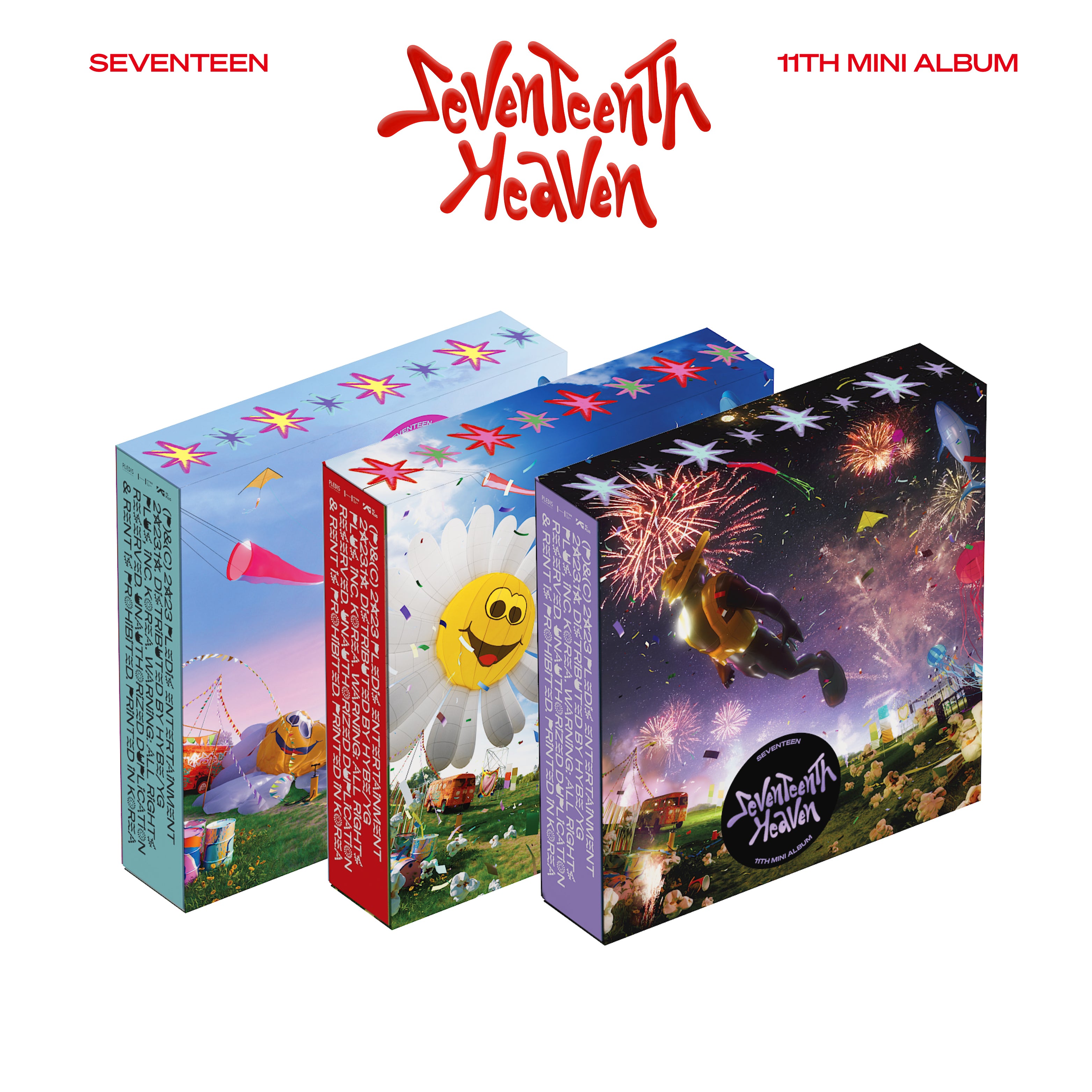 Seventeen Seventeenth Heaven 11th Mini Album Carat Ver (Jun)
