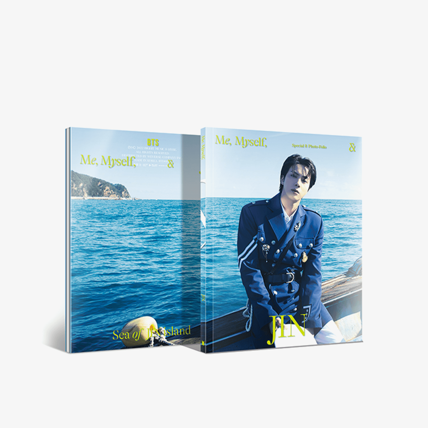 BTS JIN - Special 8 Photo-Folio Me, Myself, and JIN 'Sea of JIN island