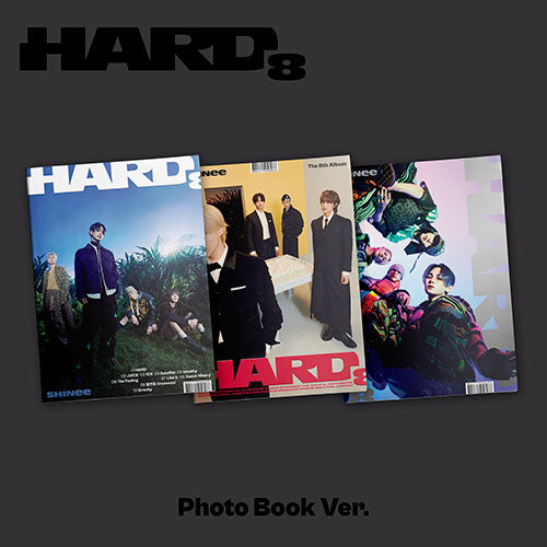 SHINee - Octavo álbum completo HARD (Versión del libro de fotos)