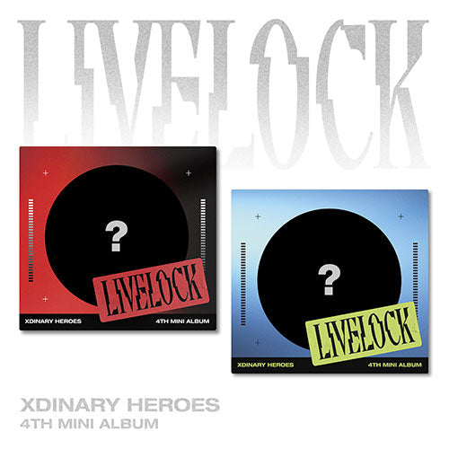 [PRE-ORDER] 엑스디너리 히어로즈 Xdinary Heroes - 미니 4집 Livelock (Digipack ver.)