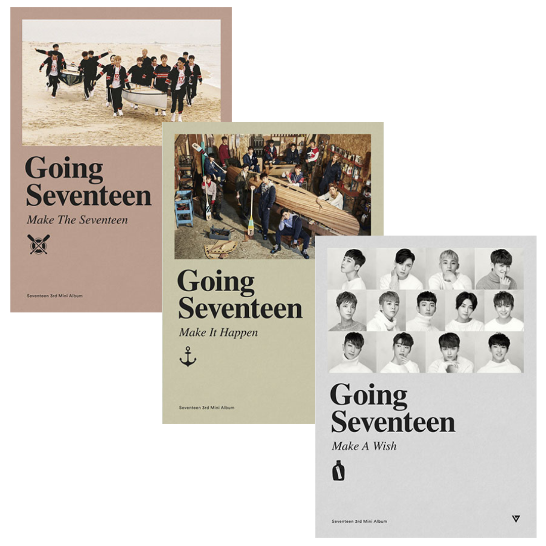 SEVENTEEN - 3rd Mini Album Going Seventeen