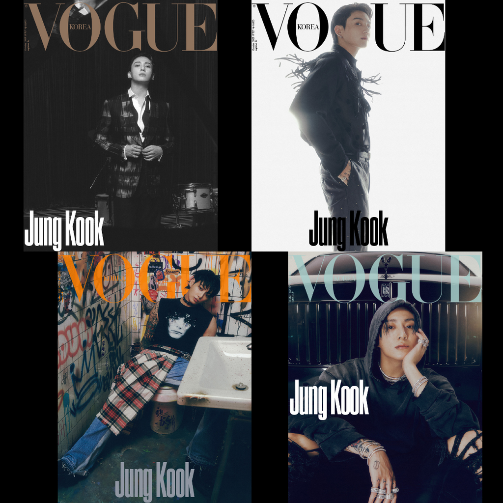 Vogue Korea Magazine October 2023 Issue BTS Jungkook Cover