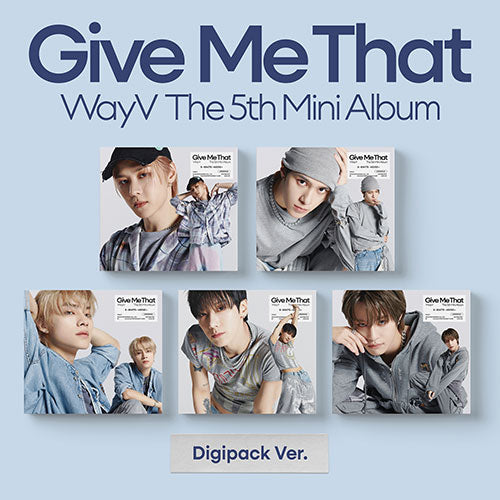 웨이션브이 WayV - 미니 5집 Give Me That (Digipack Ver.)