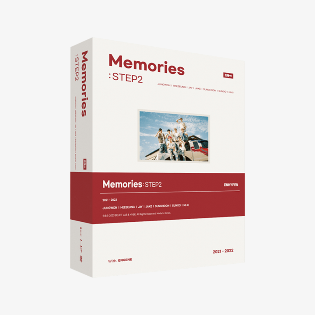 *REGALO DE LA TIENDA DE WEVERSE* ENHYPEN - Memorias: DVD DEL PASO 2