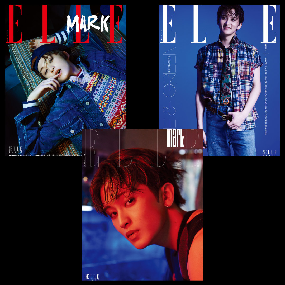 NCT MARK cover ELLE Korea Magazine 2024 April