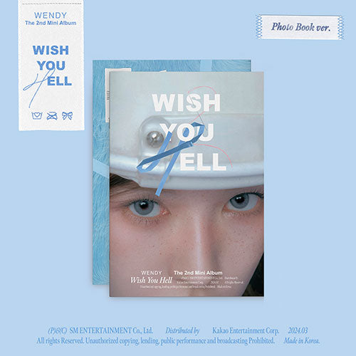 Red Velvet WENDY - 2nd Mini Album Wish You Hell (Photo Book Ver.)
