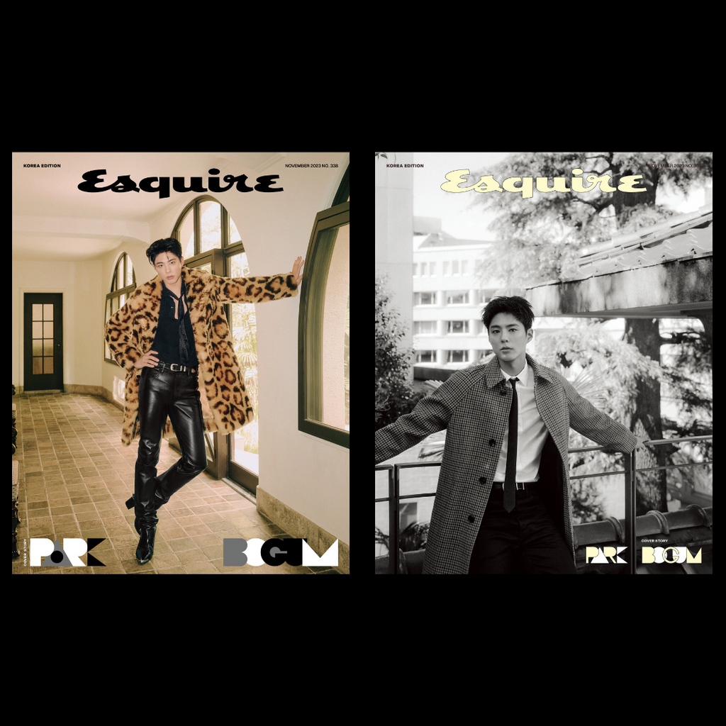 Park Bo-gum Graces Esquire Korea November 2023 Issue