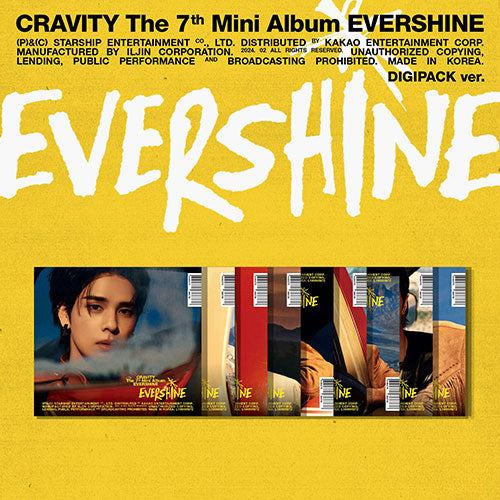 CRAVITY - The 7th Mini Album EVERSHINE (DIGIPACK ver.)