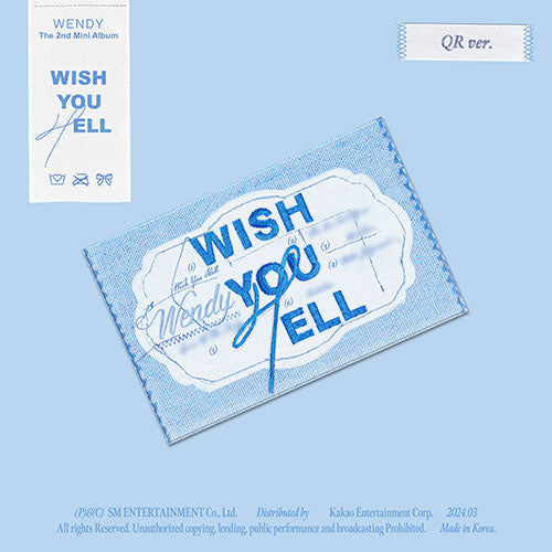 Red Velvet WENDY - 2nd Mini Album Wish You Hell (QR Ver.)