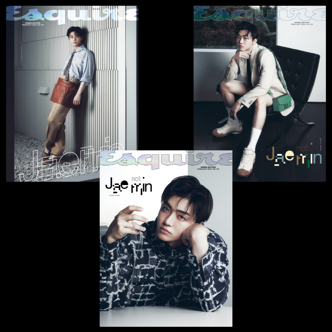 NCT JAEMIN cover ESQUIRE Korea Magazine 2024 February