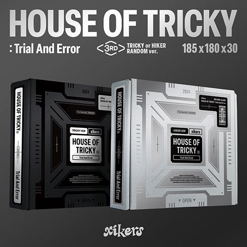 [PRE-ORDER] xikers - 3rd Mini Album HOUSE OF TRICKY : Trial And Error
