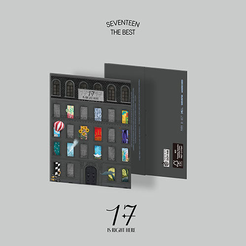 세븐틴 SEVENTEEN - SEVENTEEN BEST ALBUM 17 IS RIGHT HERE (Weverse Albums ver.)
