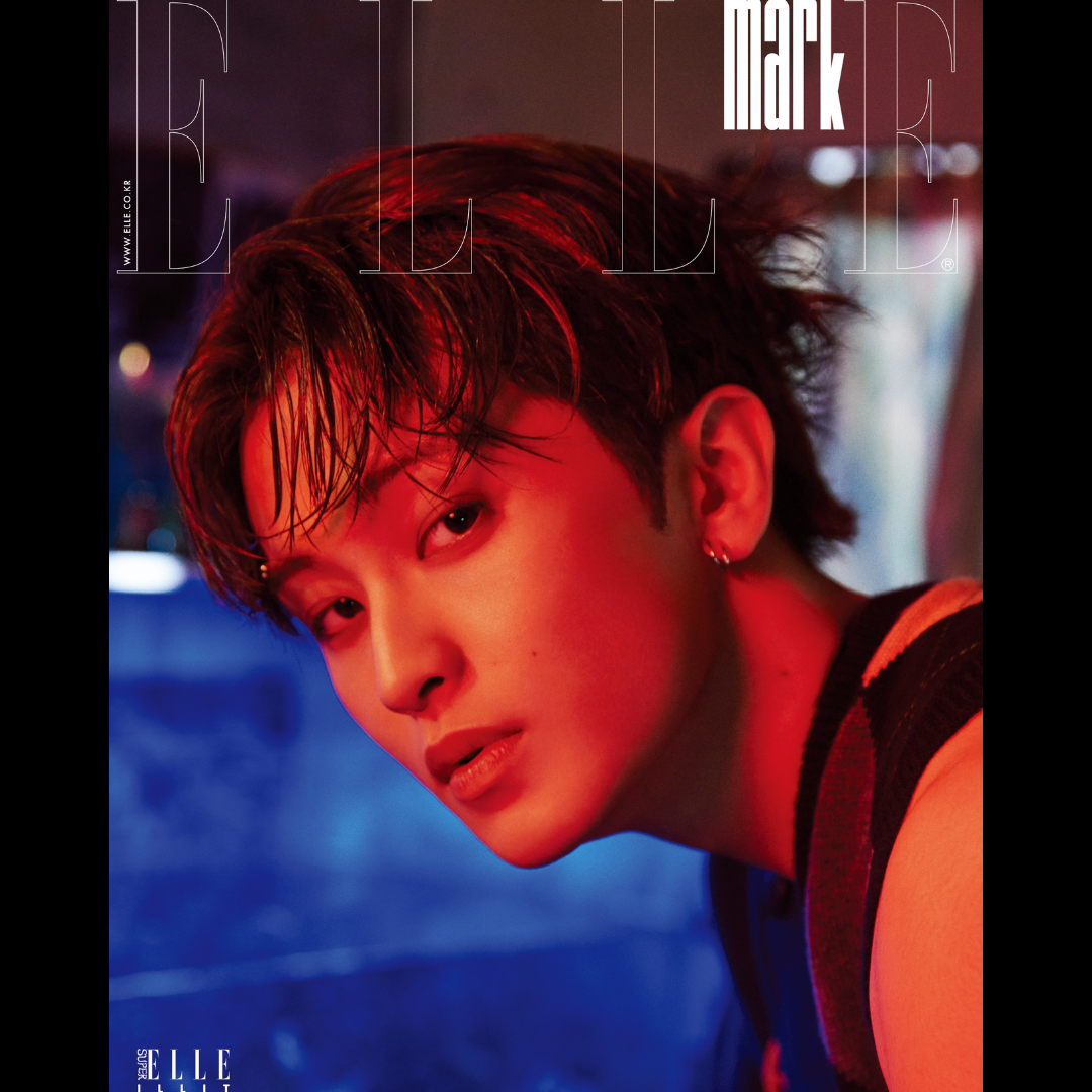 NCT MARK cover ELLE Korea Magazine 2024 April