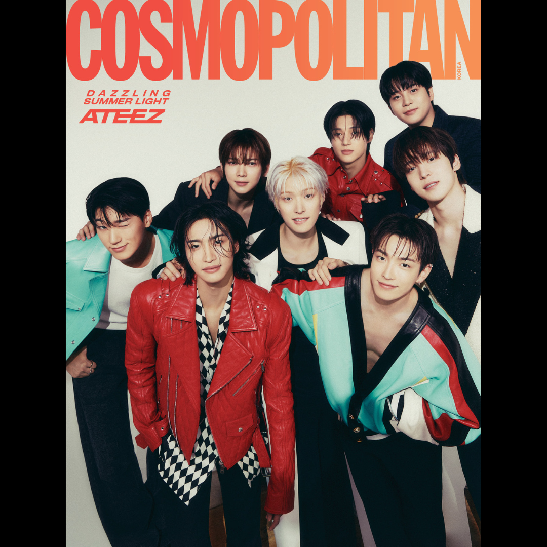 [PRE-ORDER] ATEEZ cover COSMOPOLITAN Korea Magazine 2024 July