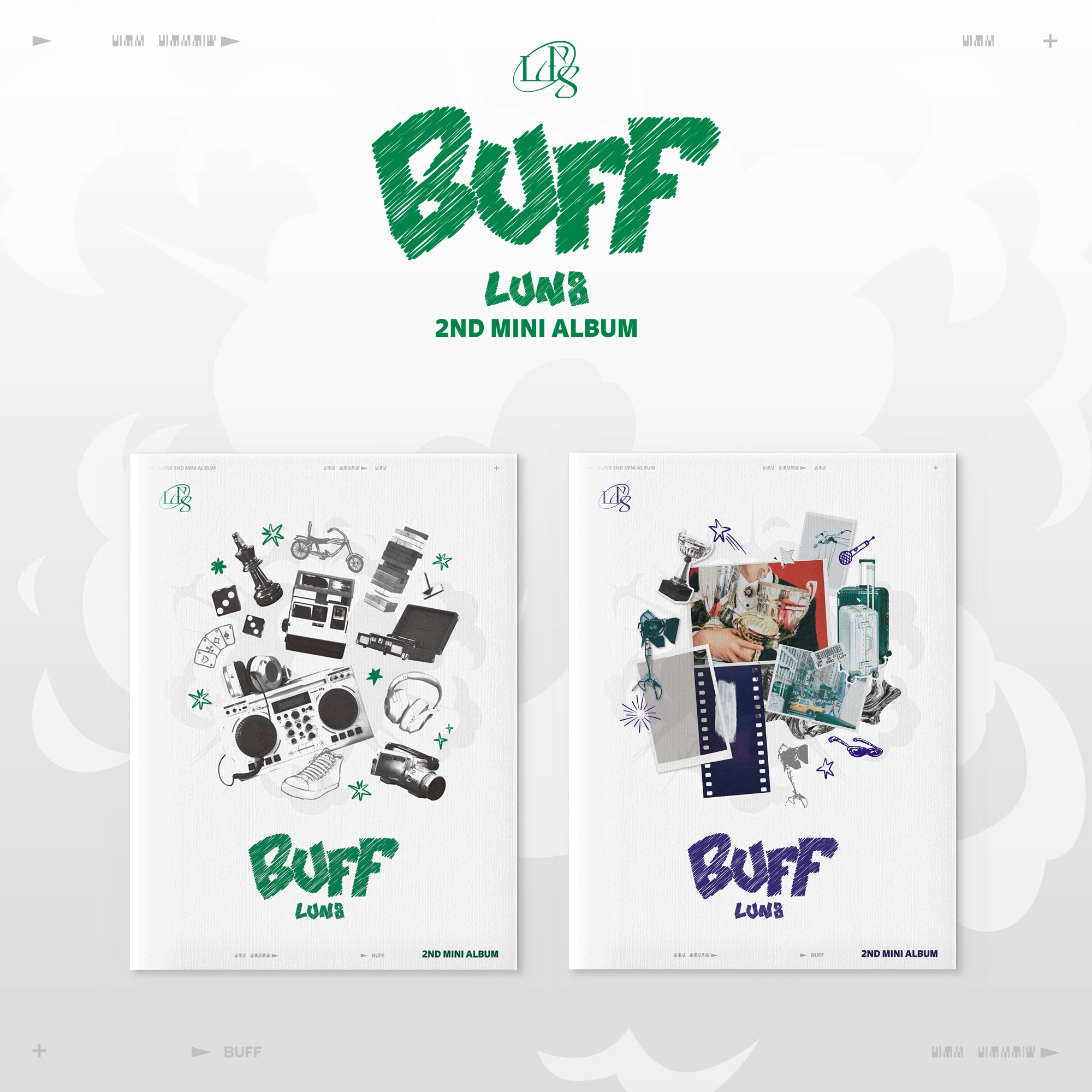 LUN8 - 2nd Mini Album BUFF