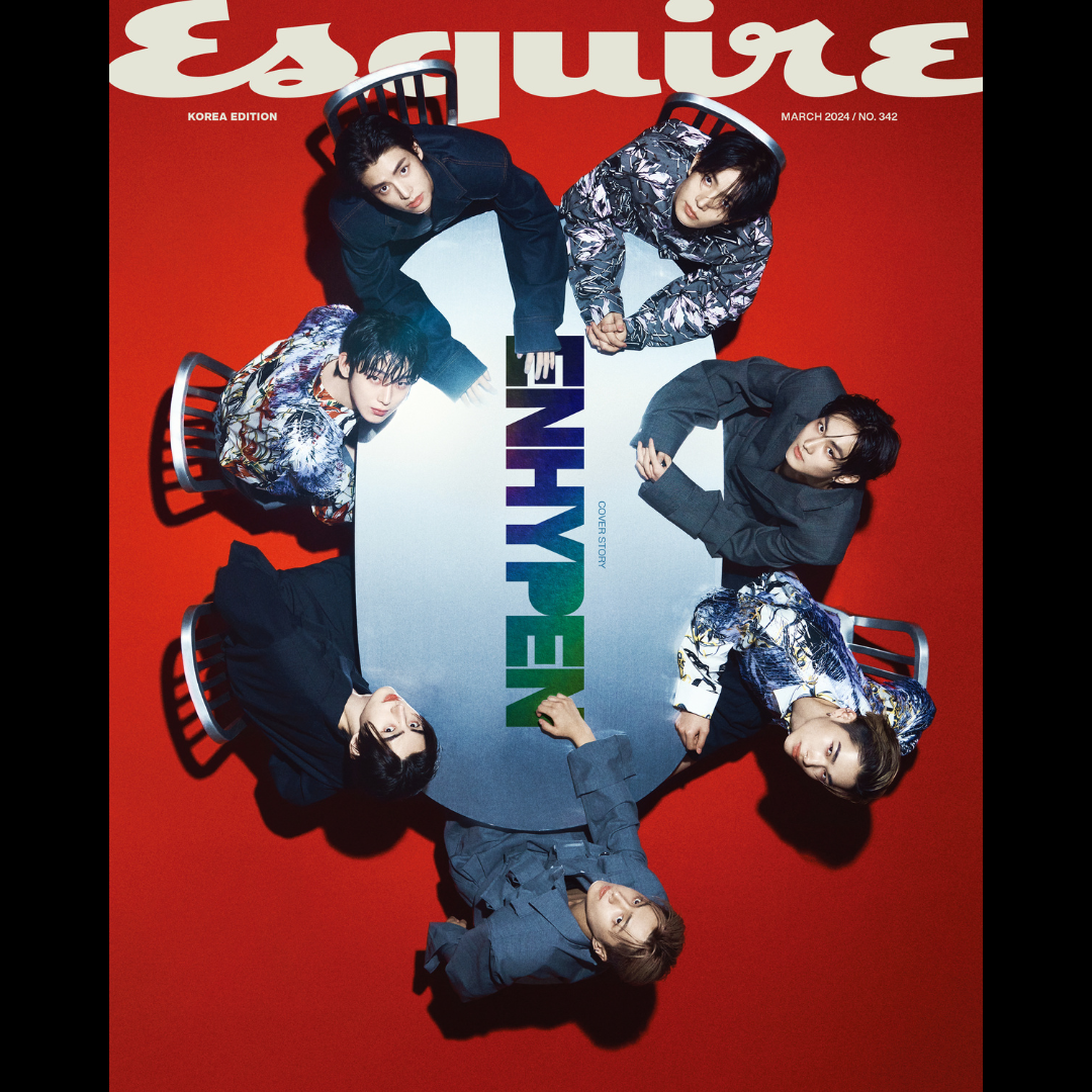 [PRE-ORDER] ENHYPEN cover ESQUIRE Korea Magazine 2024 March