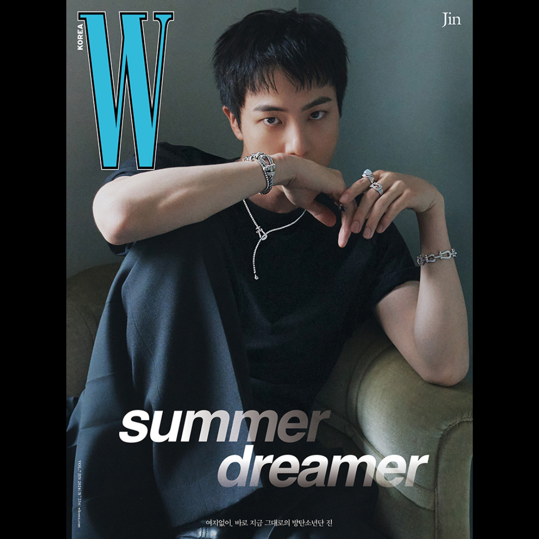 방탄소년단 진 BTS JIN 표지 W Korea Magazine 2024 Vol.7