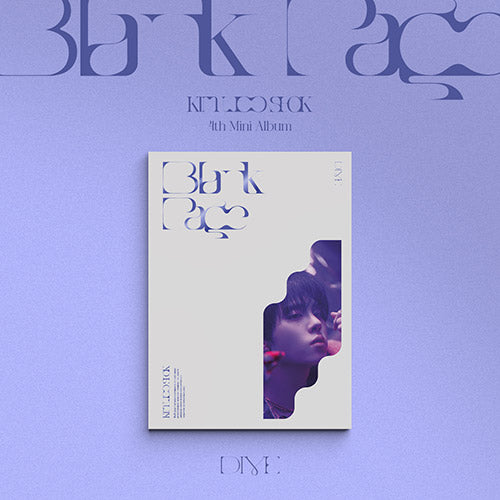KIM WOO SEOK - 4th Mini Album Blank Page