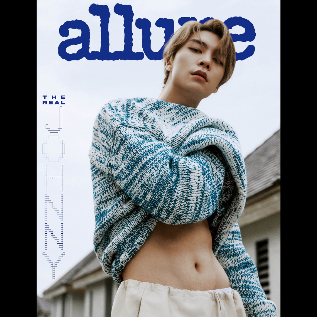 NCT JOHNNY DOYOUNG Cover Allure Korea Magazine 2024 February