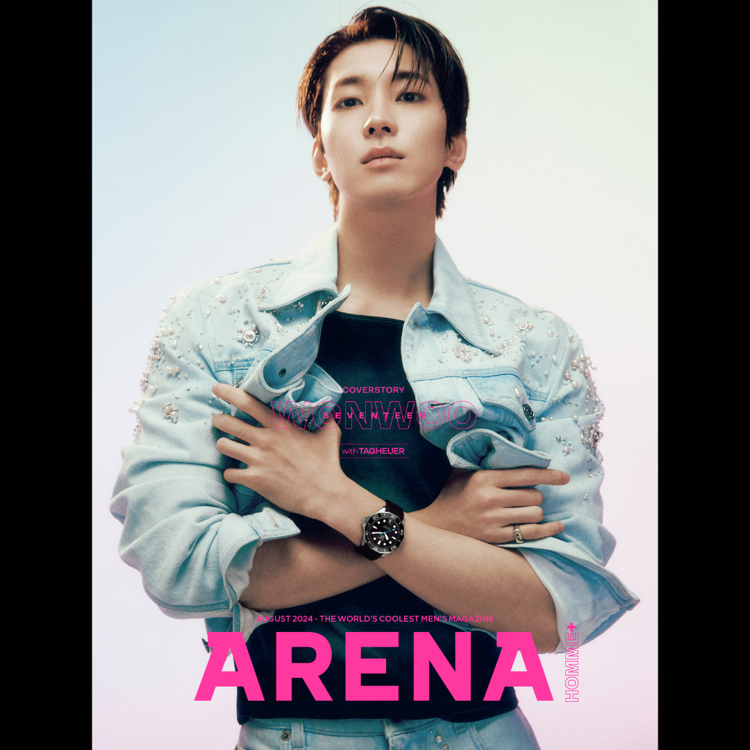 SEVENTEEN WONWOO cover ARENA HOMME Magazine 2024 August