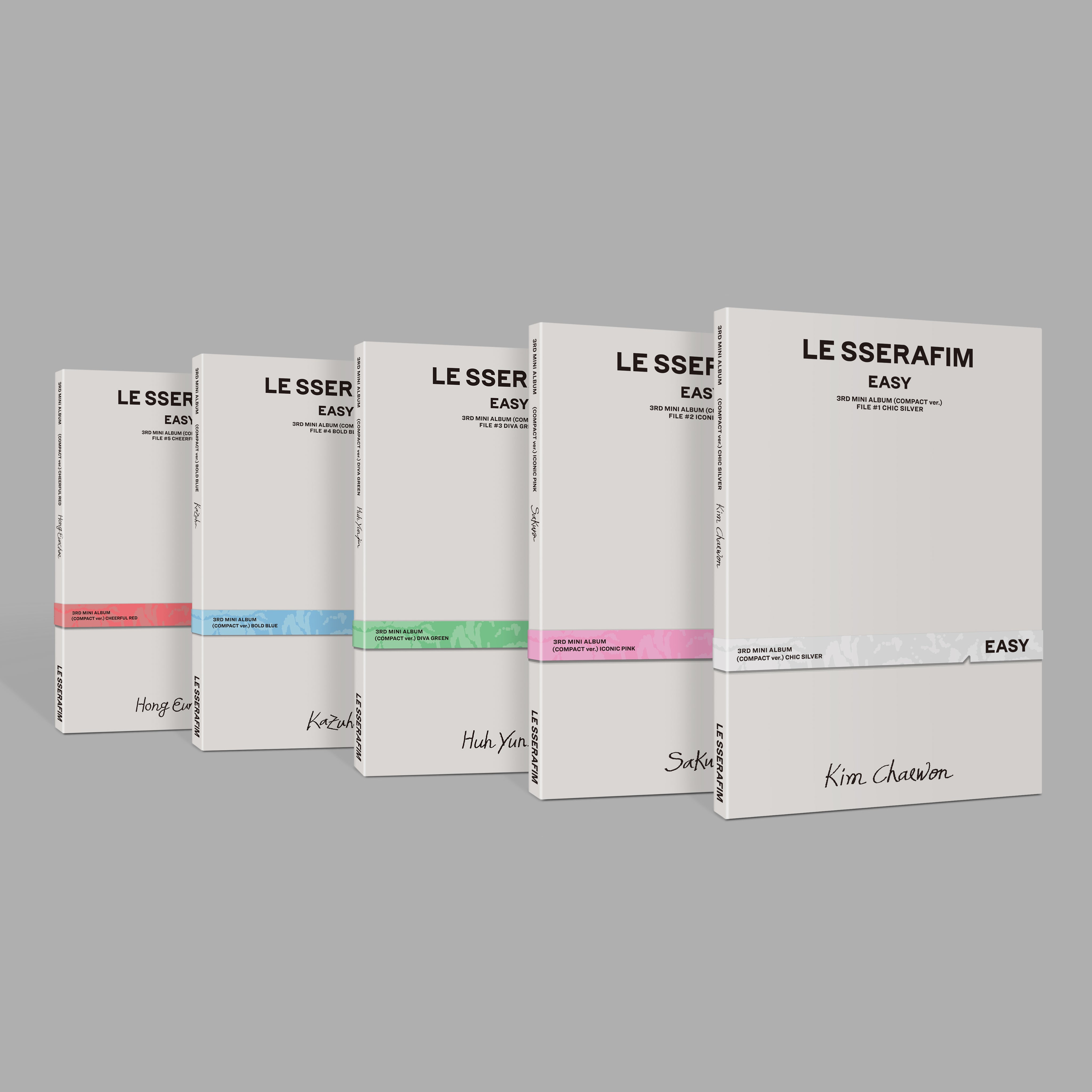 LE SSERAFIM - 3rd Mini Album EASY (COMPACT ver.)