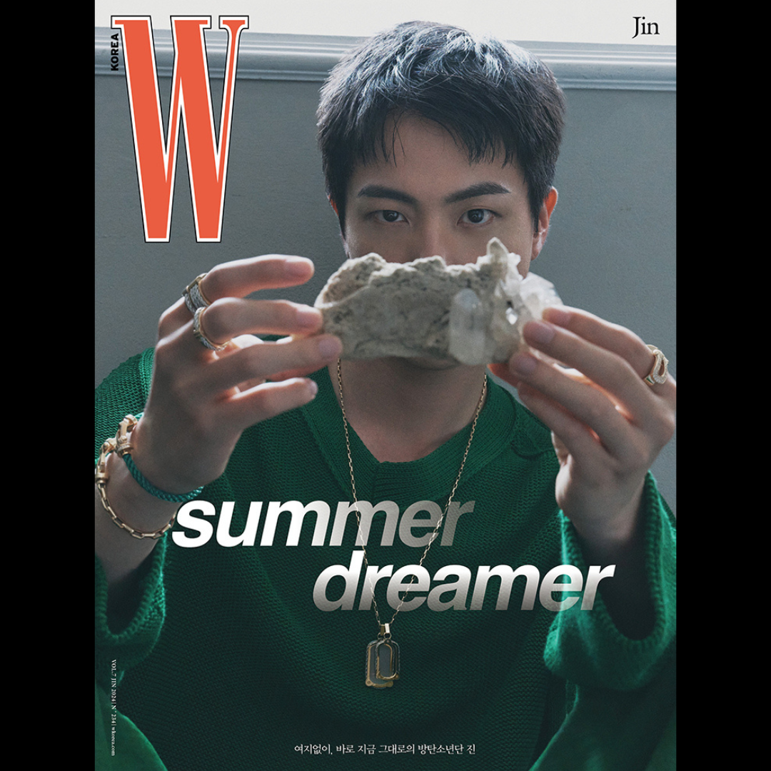 방탄소년단 진 BTS JIN 표지 W Korea Magazine 2024 Vol.7