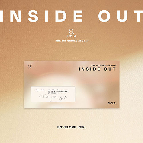 WJSN SEOLA - 1st Single Album INSIDE OUT (ENVELOPE VER.)