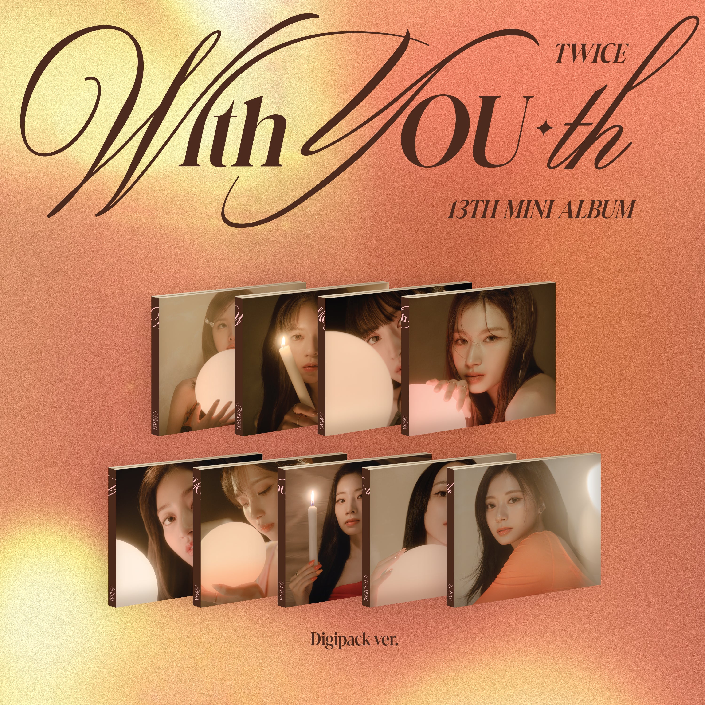 TWICE - 13th Mini Album With YOU-th (Digipack Ver.)