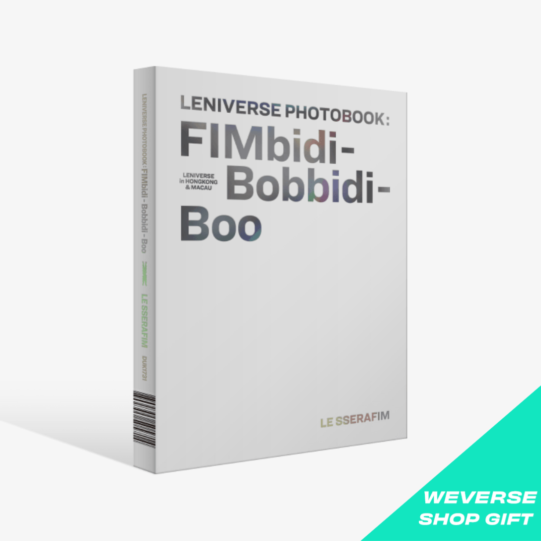 *WEVERSE SHOP GIFT* LE SSERAFIM - LENIVERSE PHOTOBOOK : FIMbidi-Bobbidi-Boo