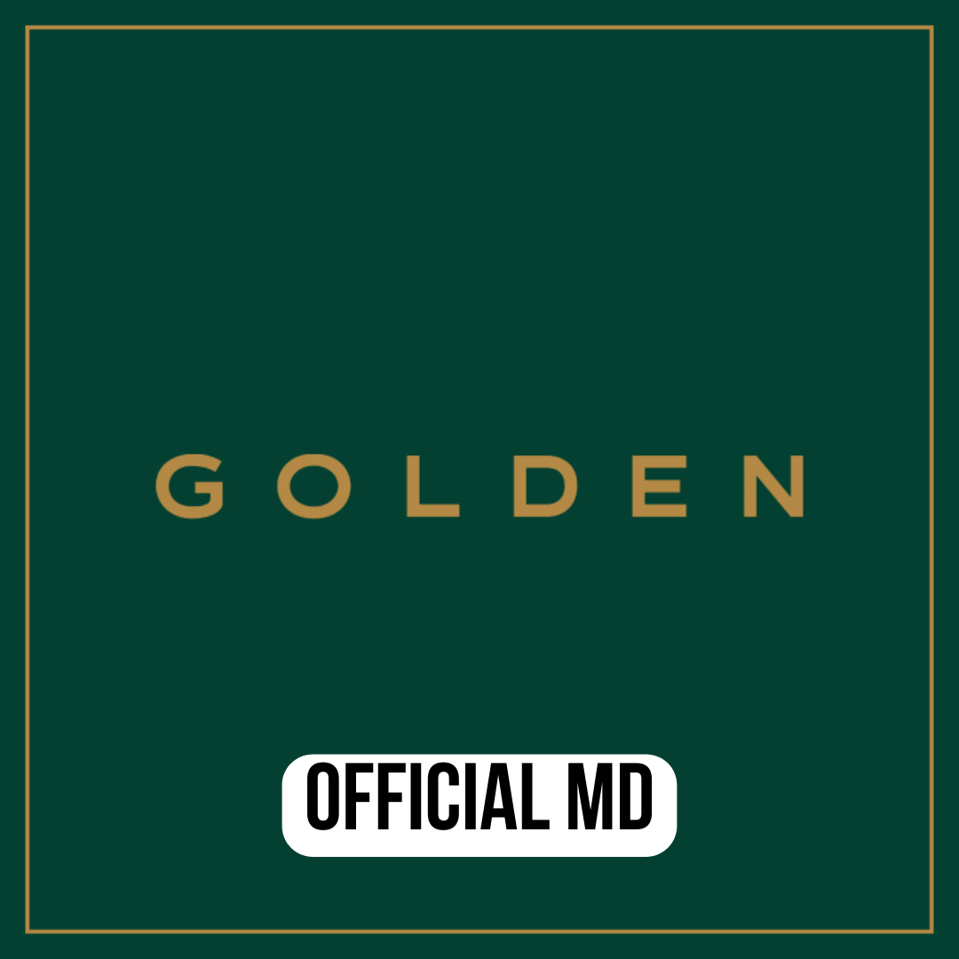 BTS JUNGKOOK - Solo Album GOLDEN Official MD