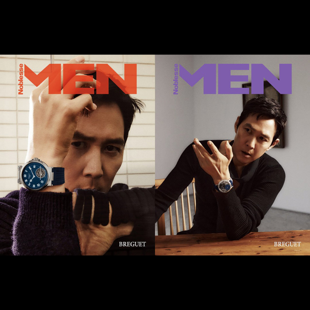 LEE JUNG JAE cover MEN Noblesse Korea Magazine 2024 January