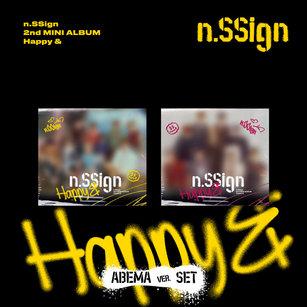 n.SSign - 2nd MINI ALBUM Happy & (ABEMA ver.)
