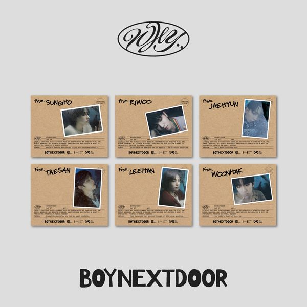 BOYNEXTDOOR - 1st EP WHY.. (LETTER ver.)