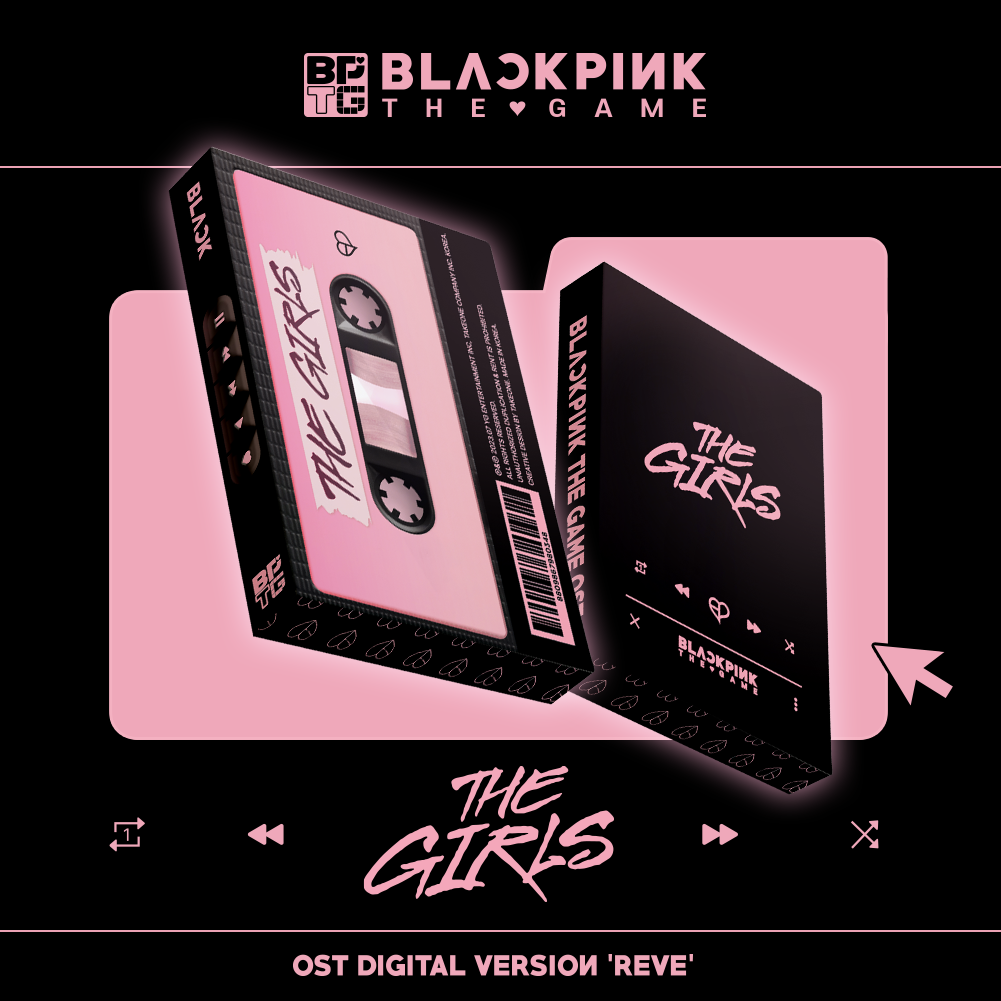 블랙핑크 BLACKPINK - THE GAME OST THE GIRLS (Reve/DIGITAL VER.)