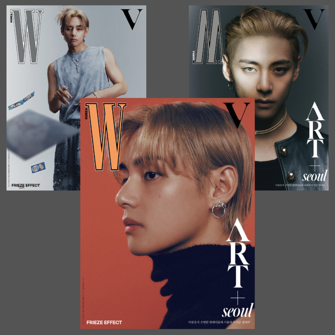BTS V cover W Korea Magazine 2023 VOL.9