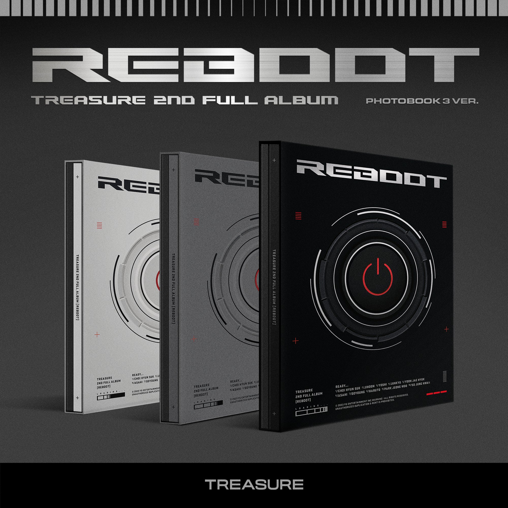 TREASURE - 2nd Full Album REBOOT (PHOTOBOOK ver.)