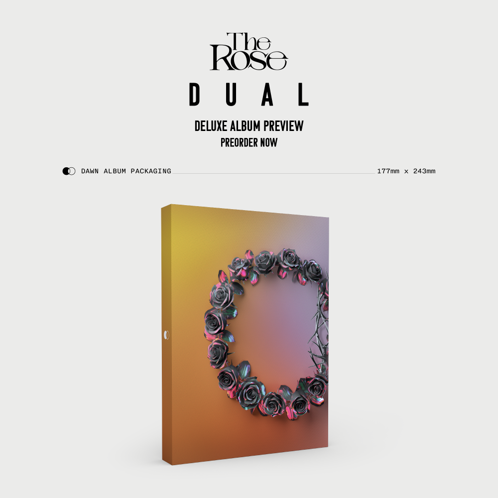 [予約] The Rose - 2nd フルアルバム DUAL (デラックスボックスアルバム)