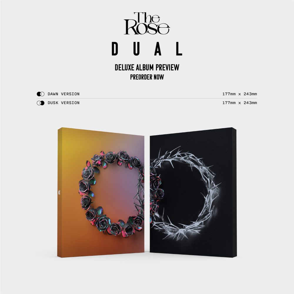 [予約] The Rose - 2nd フルアルバム DUAL (デラックスボックスアルバム)