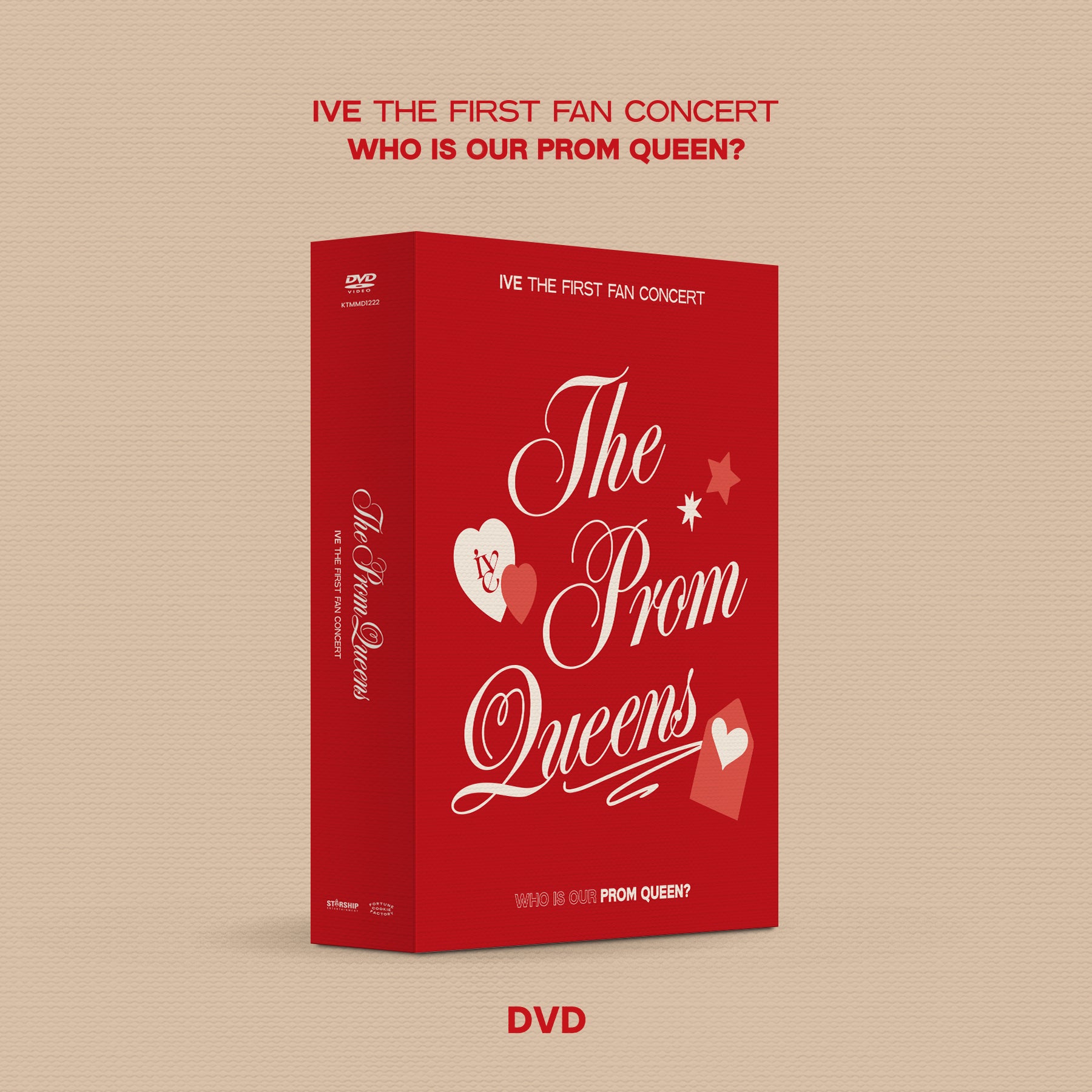 아이브 IVE - THE FIRST FAN CONCERT The Prom Queens DVD
